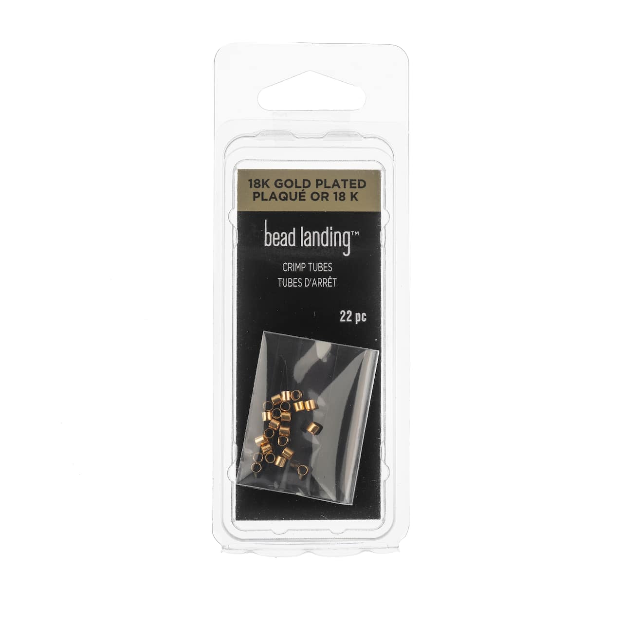 12 Packs: 22 ct. (264 total) 2mm Metal Crimp Tubes by Bead Landing™